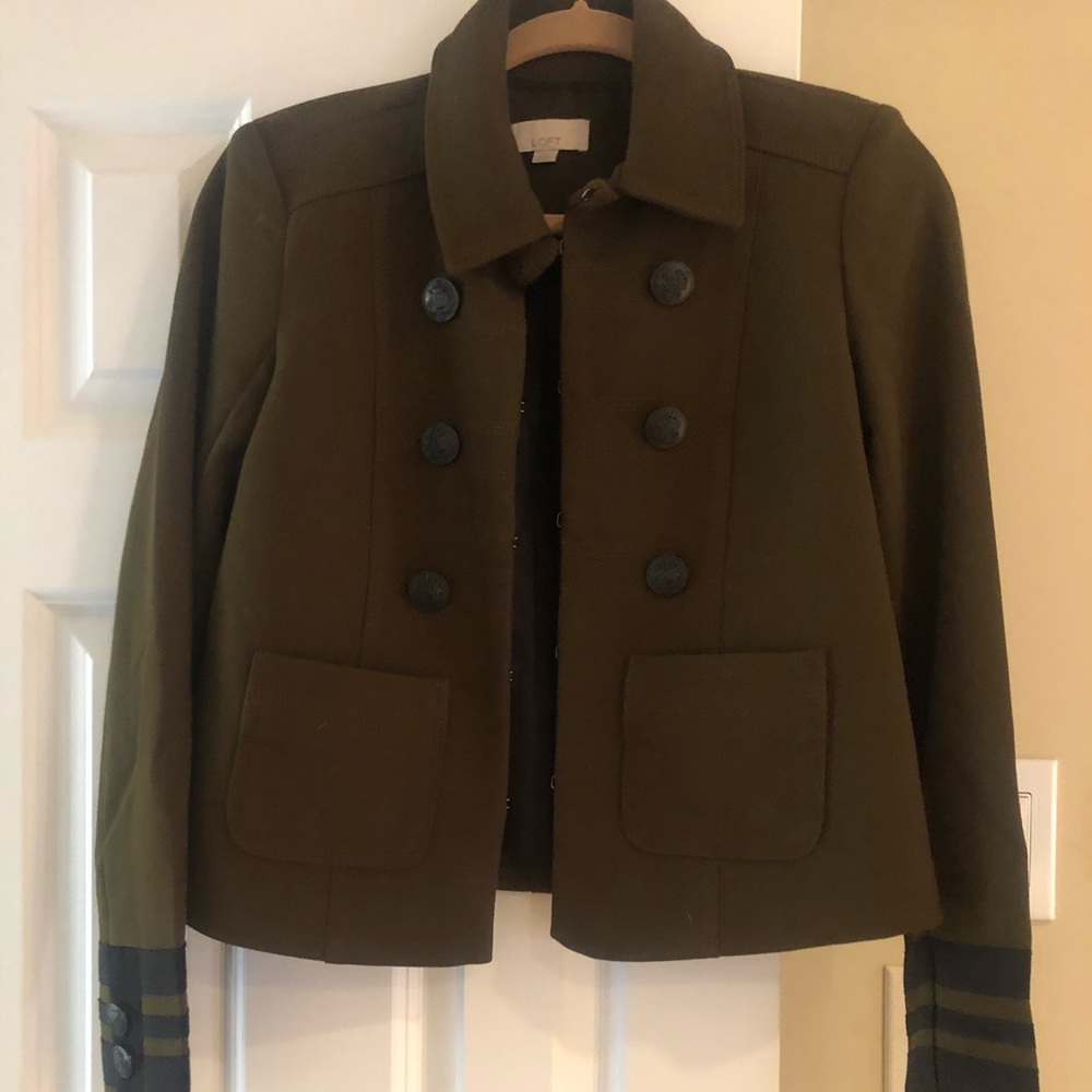 Military jacket from Ann Taylor